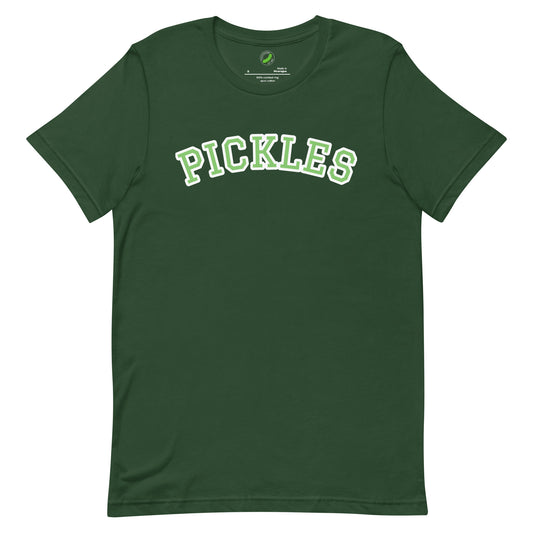 Varsity Pickles Unisex t-shirt - Green